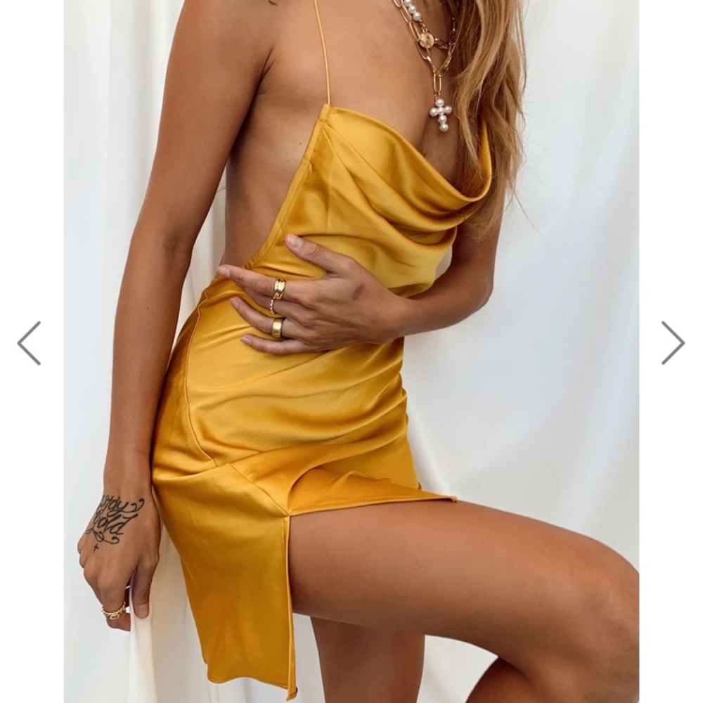 12th Tribe Satin Dress